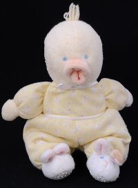 Carters Prestige Yellow Duckie Duck Lovey Plush